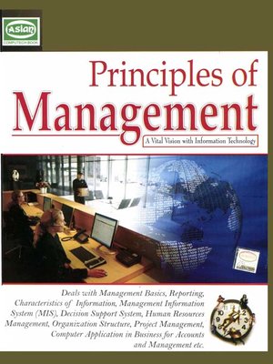 cover image of Principles of Management